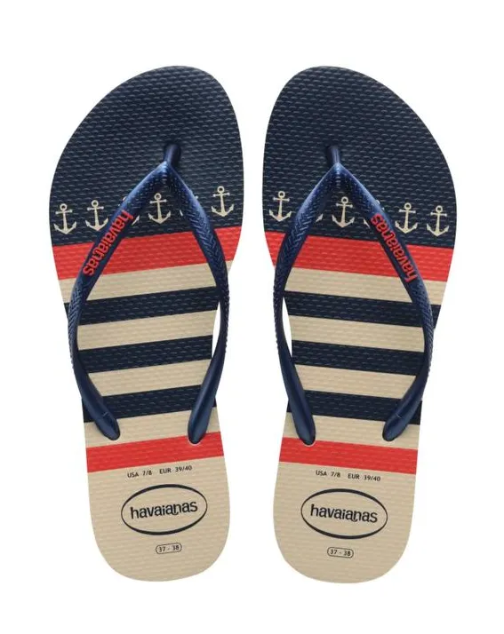 Havaianas Slim Nautical Navy
