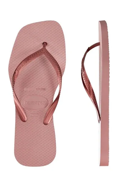 HAVAIANAS SLIM SQUARE  - CROCUS ROSE