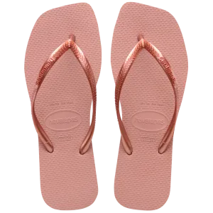 HAVAIANAS SLIM SQUARE  - CROCUS ROSE