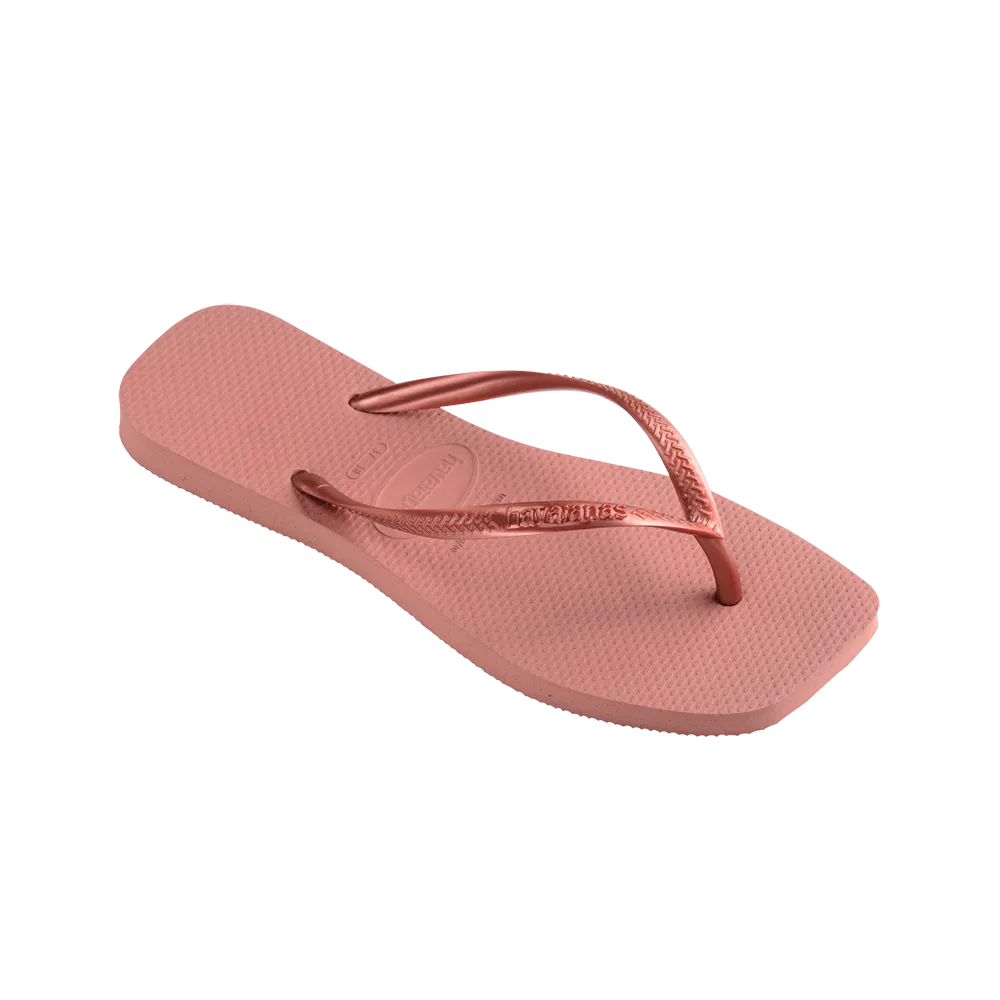 HAVAIANAS SLIM SQUARE  - CROCUS ROSE