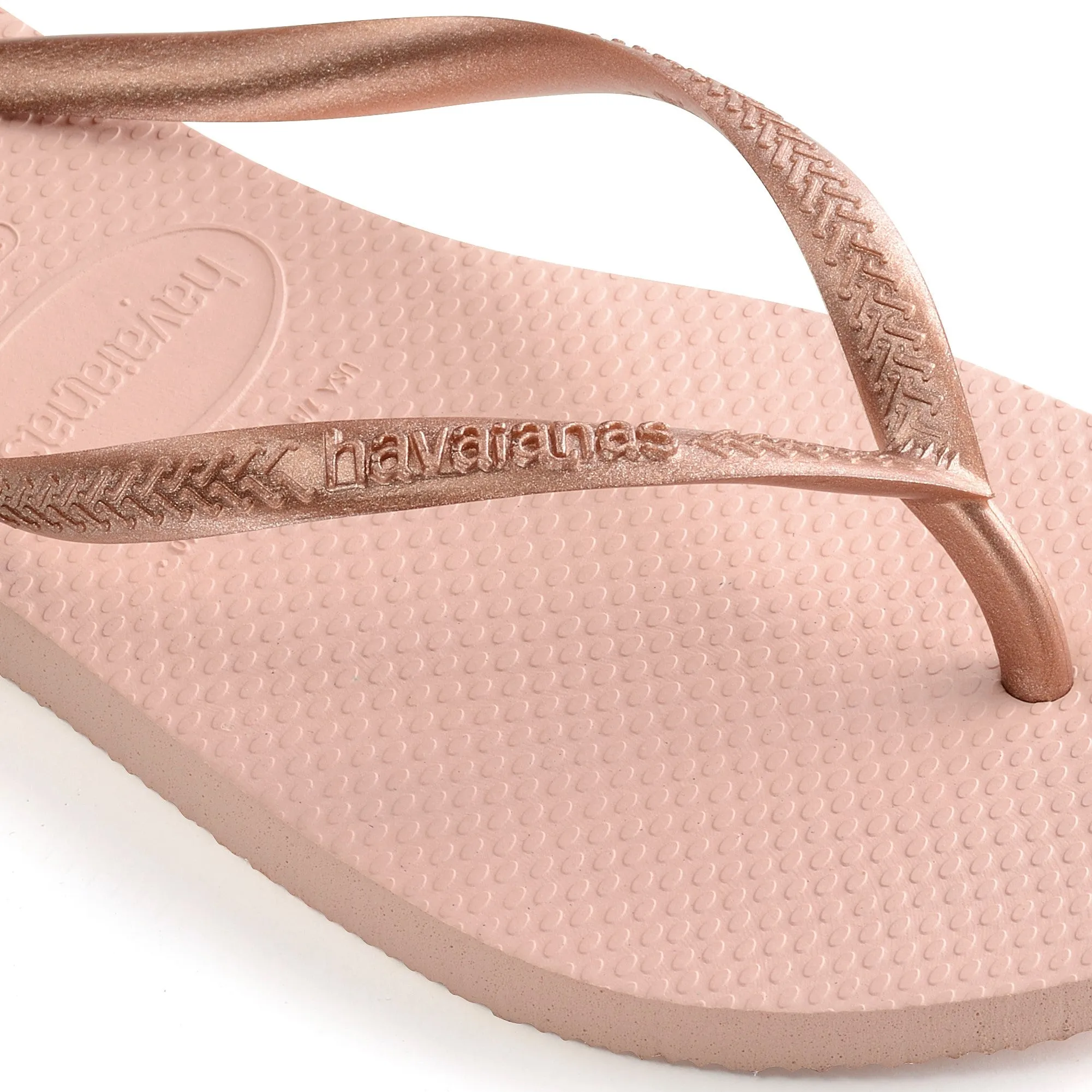 Havaianas Slim Womens Flip Flops - Ballet Rose