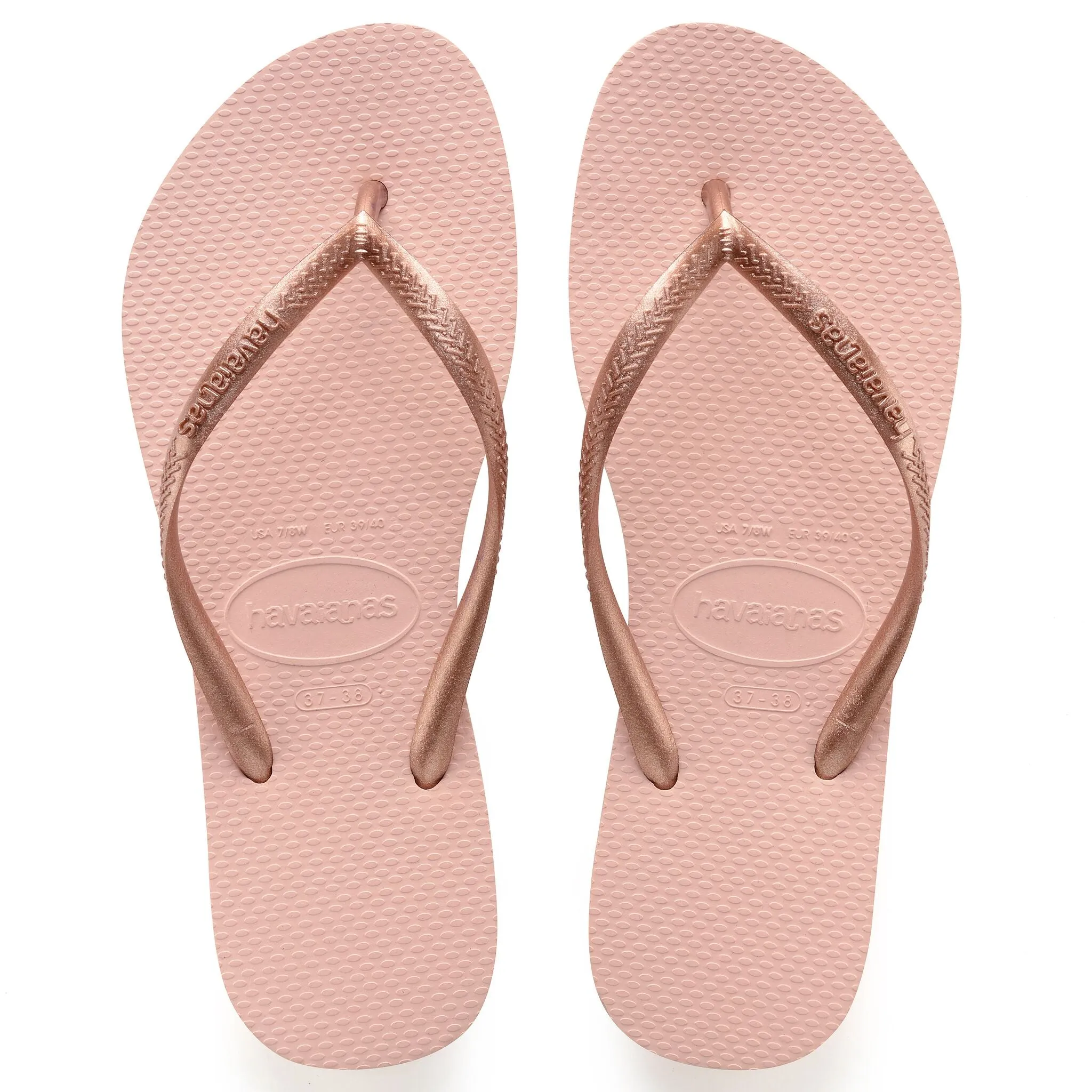 Havaianas Slim Womens Flip Flops - Ballet Rose