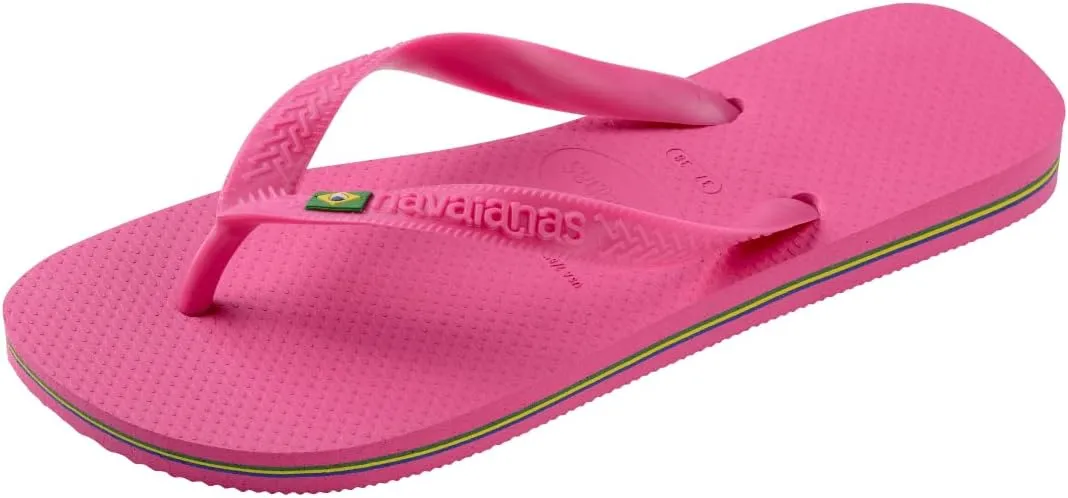 Havaianas Women's Brazil Logo Flip Flops - Spring and Summer Sandals for Women