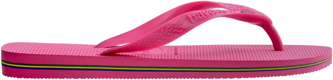 Havaianas Women's Brazil Logo Flip Flops - Spring and Summer Sandals for Women