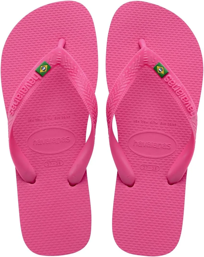 Havaianas Women's Brazil Logo Flip Flops - Spring and Summer Sandals for Women