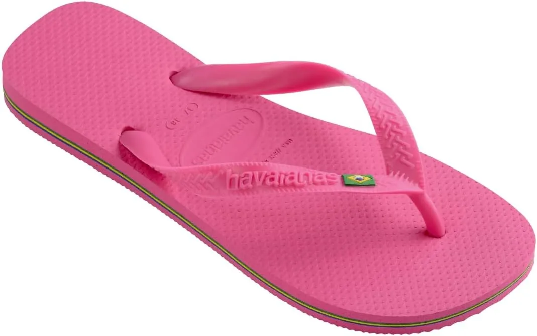 Havaianas Women's Brazil Logo Flip Flops - Spring and Summer Sandals for Women