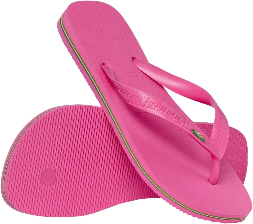 Havaianas Women's Brazil Logo Flip Flops - Spring and Summer Sandals for Women