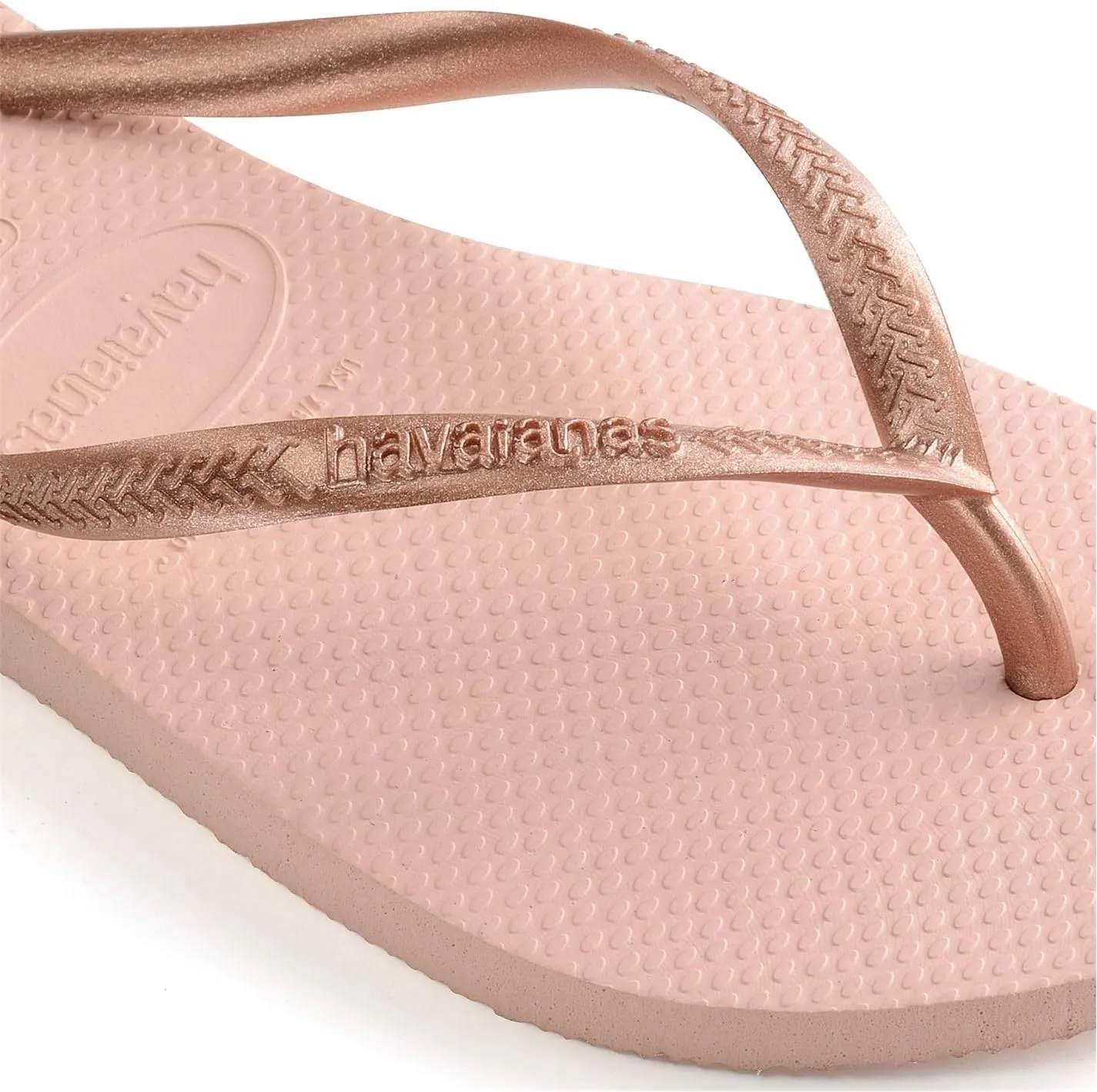 Havaianas Women's Slim Organic Flip Flop Sandals, Floral Design