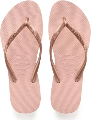 Havaianas Women's Slim Organic Flip Flop Sandals, Floral Design