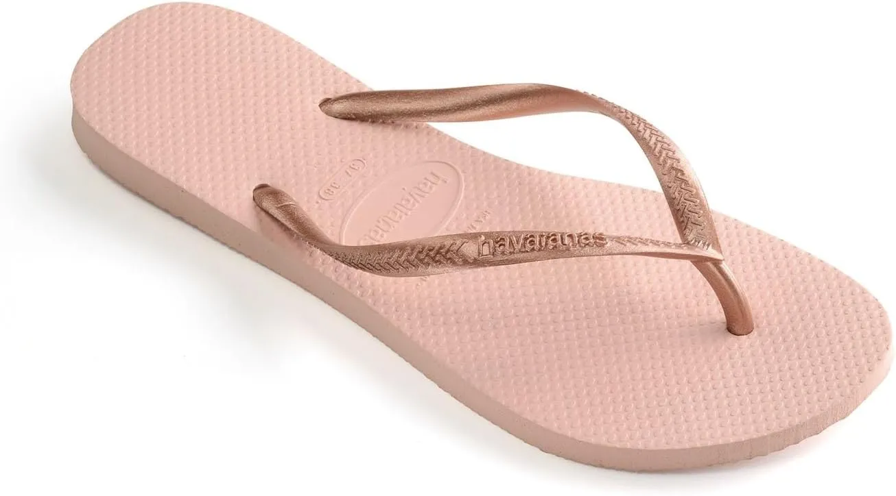 Havaianas Women's Slim Organic Flip Flop Sandals, Floral Design