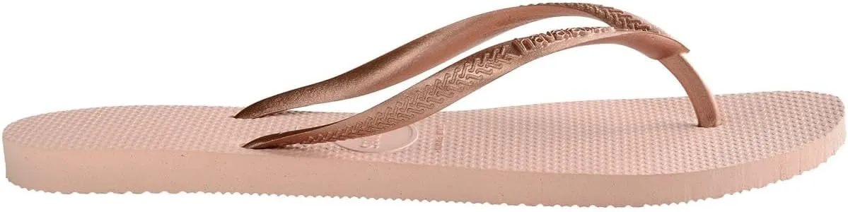 Havaianas Women's Slim Organic Flip Flop Sandals, Floral Design