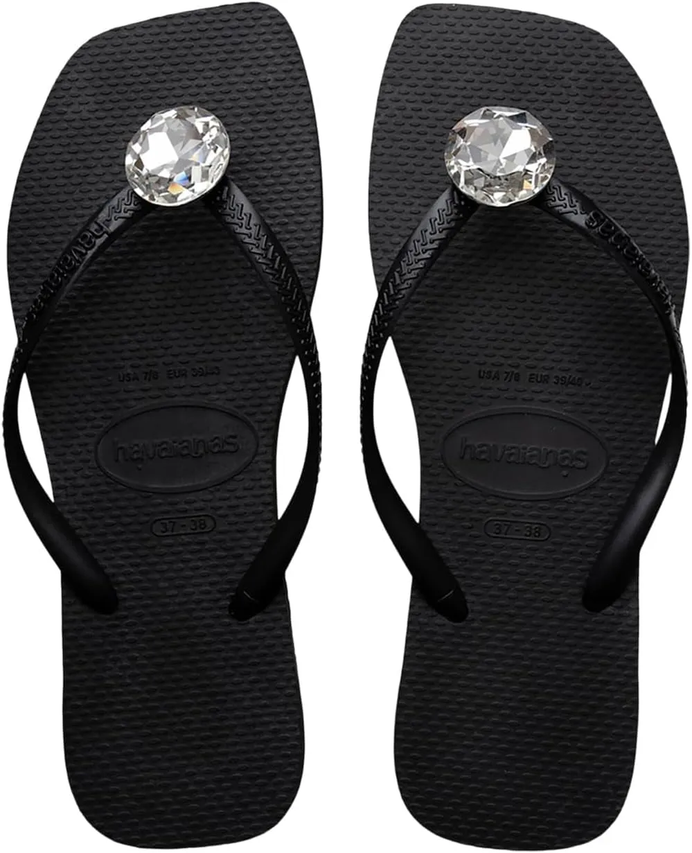 Havaianas Women's Slim Square Centenary Diamond Flip Flops