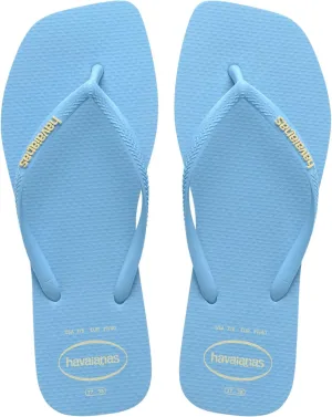 Havaianas Women's Slim Square Logo Pop Flip-Flop