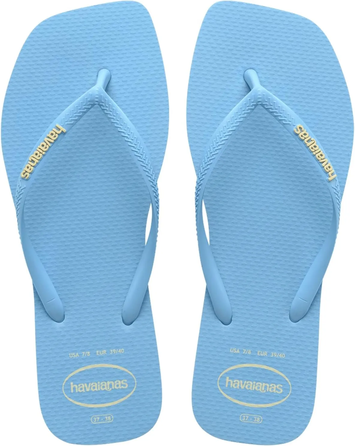 Havaianas Women's Slim Square Logo Pop Flip-Flop