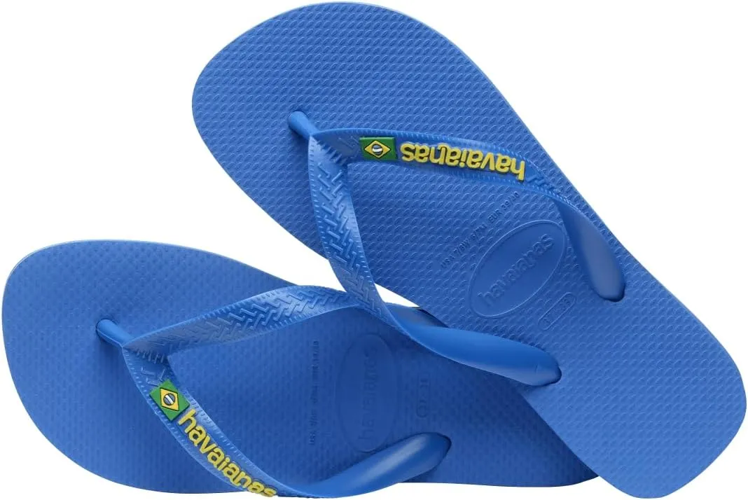 Havaianas Women's Top Brazil Logo Colors Flip Flops - Women's Sandals for Swimming Pools
