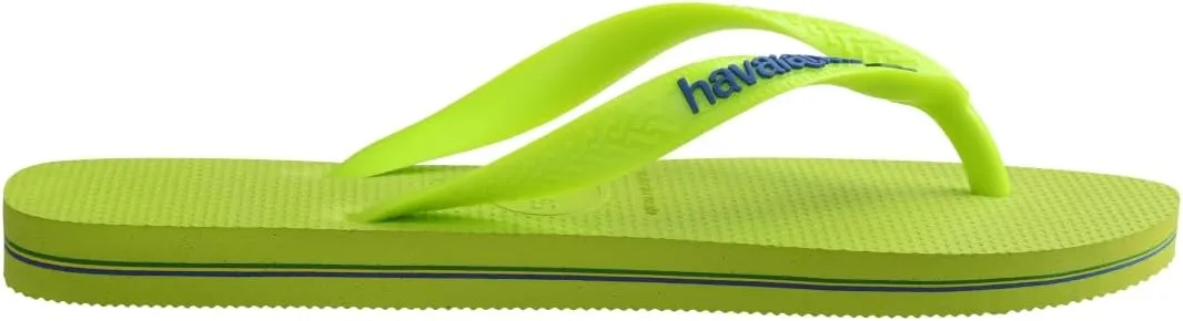 Havaianas Women's Top Brazil Logo Colors Flip Flops - Women's Sandals for Swimming Pools