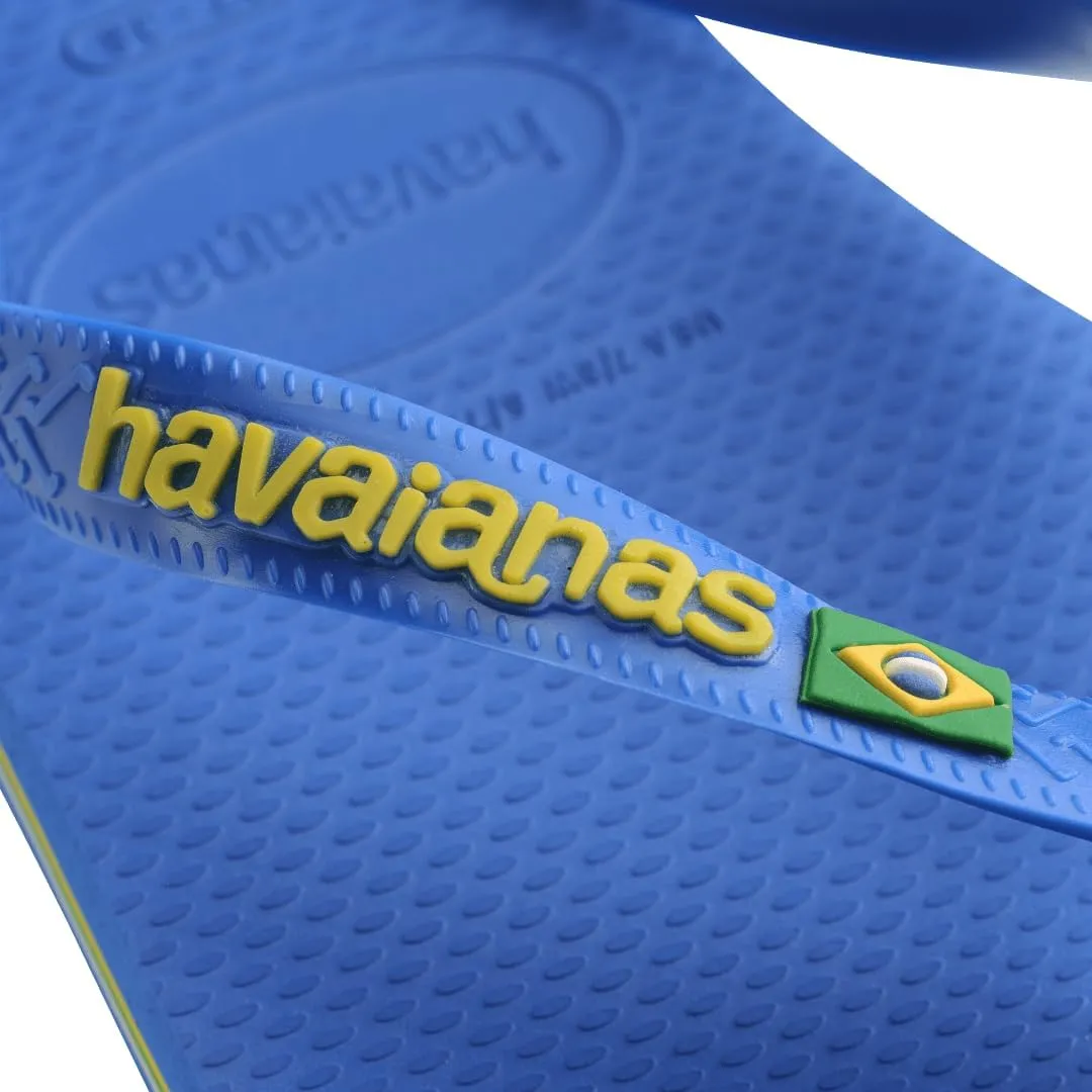 Havaianas Women's Top Brazil Logo Colors Flip Flops - Women's Sandals for Swimming Pools