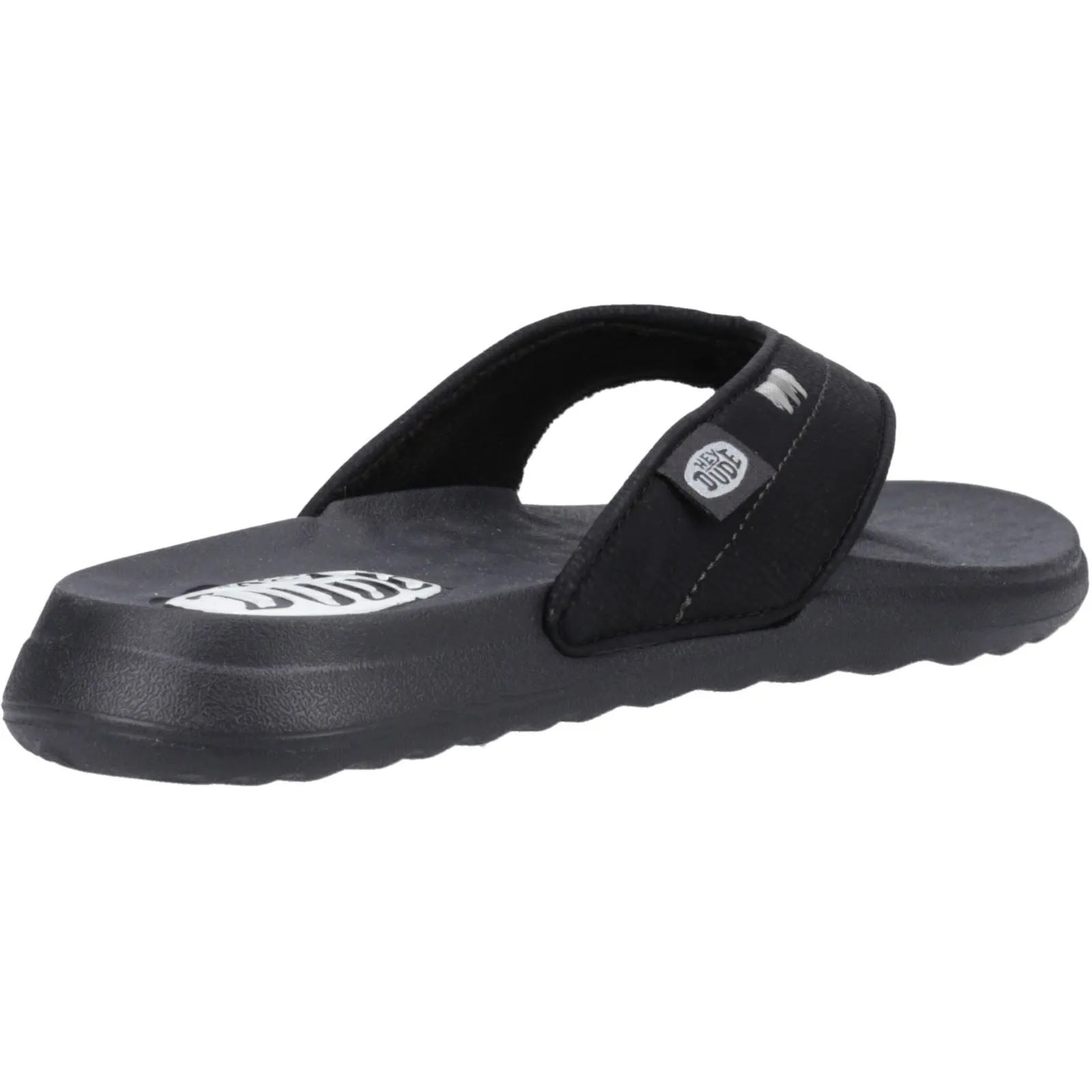 HEYDUDE Women's Christi Flip Classic Sandal in Black