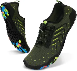 Hike Barefoot Water Shoes Women Men Footwear Wide Toe Quick-Dry Pro Barefoot Swim Beach Breathable Grounding Shoes Non-Slip Aqua Socks Shoe for Pool Walking Kayaking Hiking Surfing