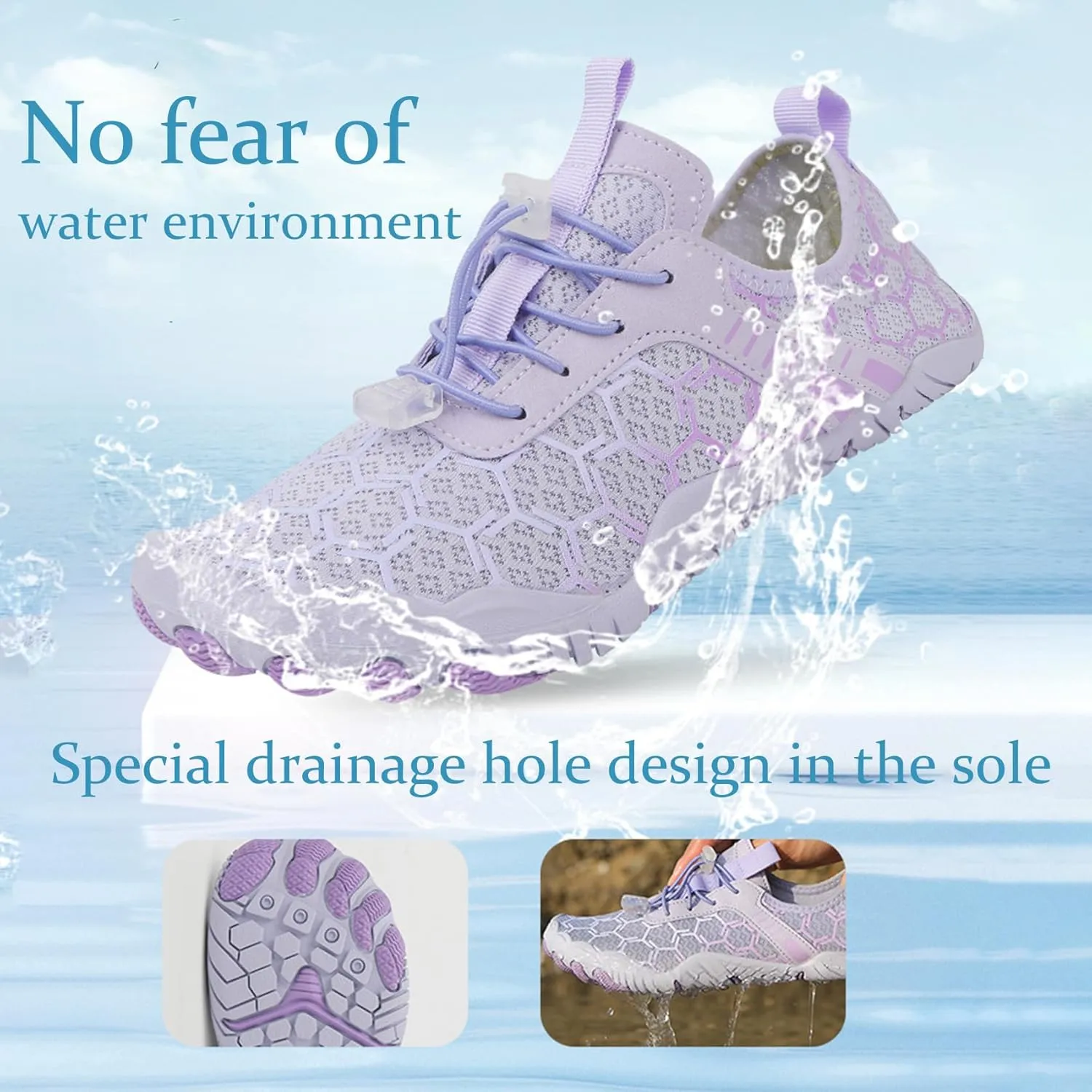 Hike Barefoot Womens Mens, Pro Barefoot Shoes Women, Non-Slip Breathable Quick Dry Athletic Shoe Unisex