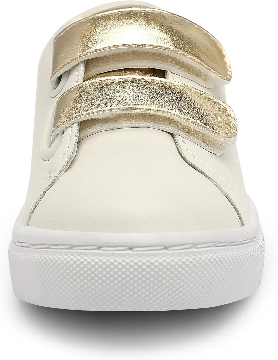 HOMEHOT Unisex-Child Sneaker Grils Boys Golden Hook and Loops Walking Shoes