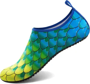 Homitem Water Shoes for Women Men Aqua Socks Swim Beach Pool River Slip-On Barefoot Quick-Dry Vacation Cruise Essentials Accessories for Yoga Kayak Sports