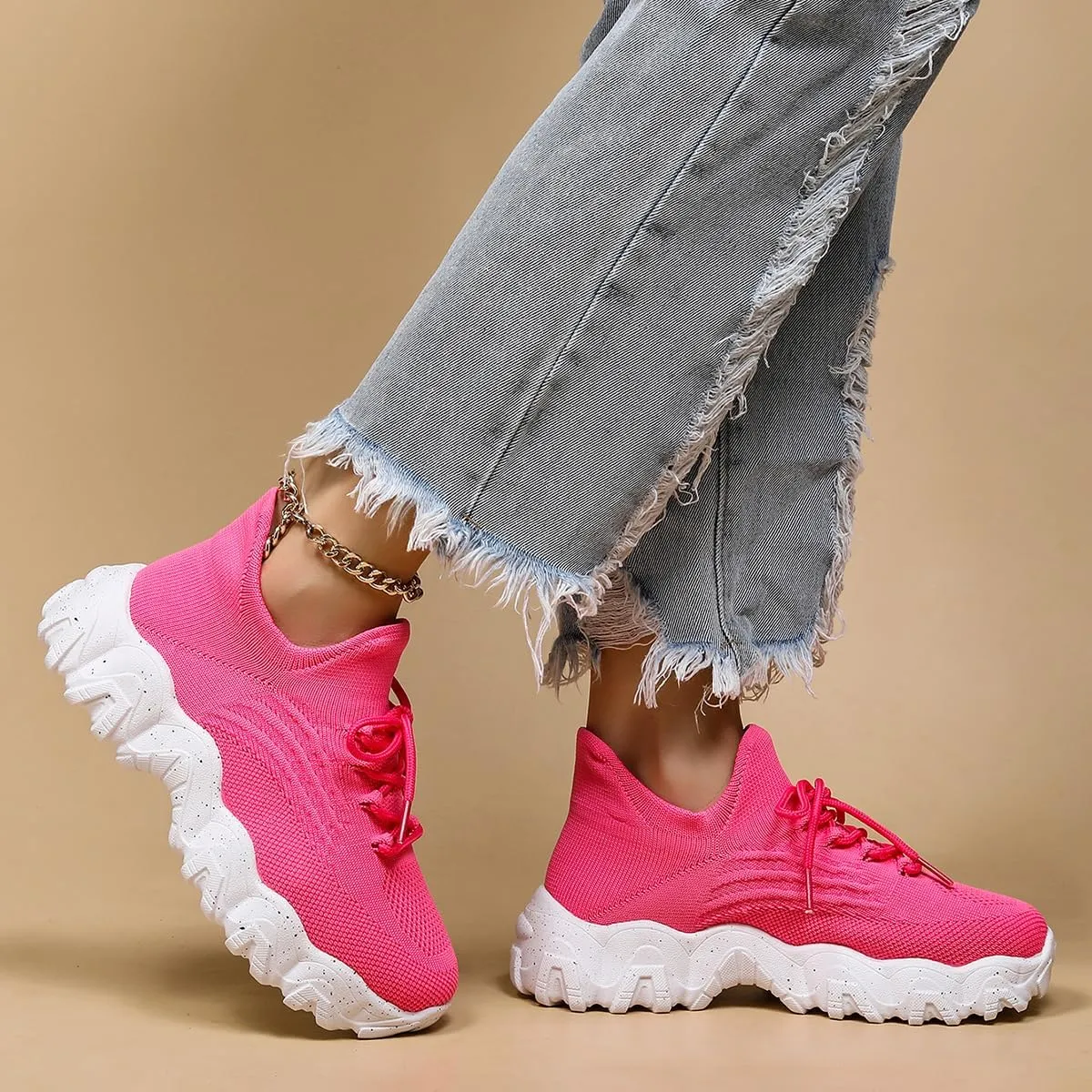 Hrtesus Nurse Babe Tennis Shoes Women, Ortho Pro Shoes for Women, Classic Lace Up Low Top Slip-On Sneakers, Women's Breathable Running Walking Shoes with Orthopedic Insoles