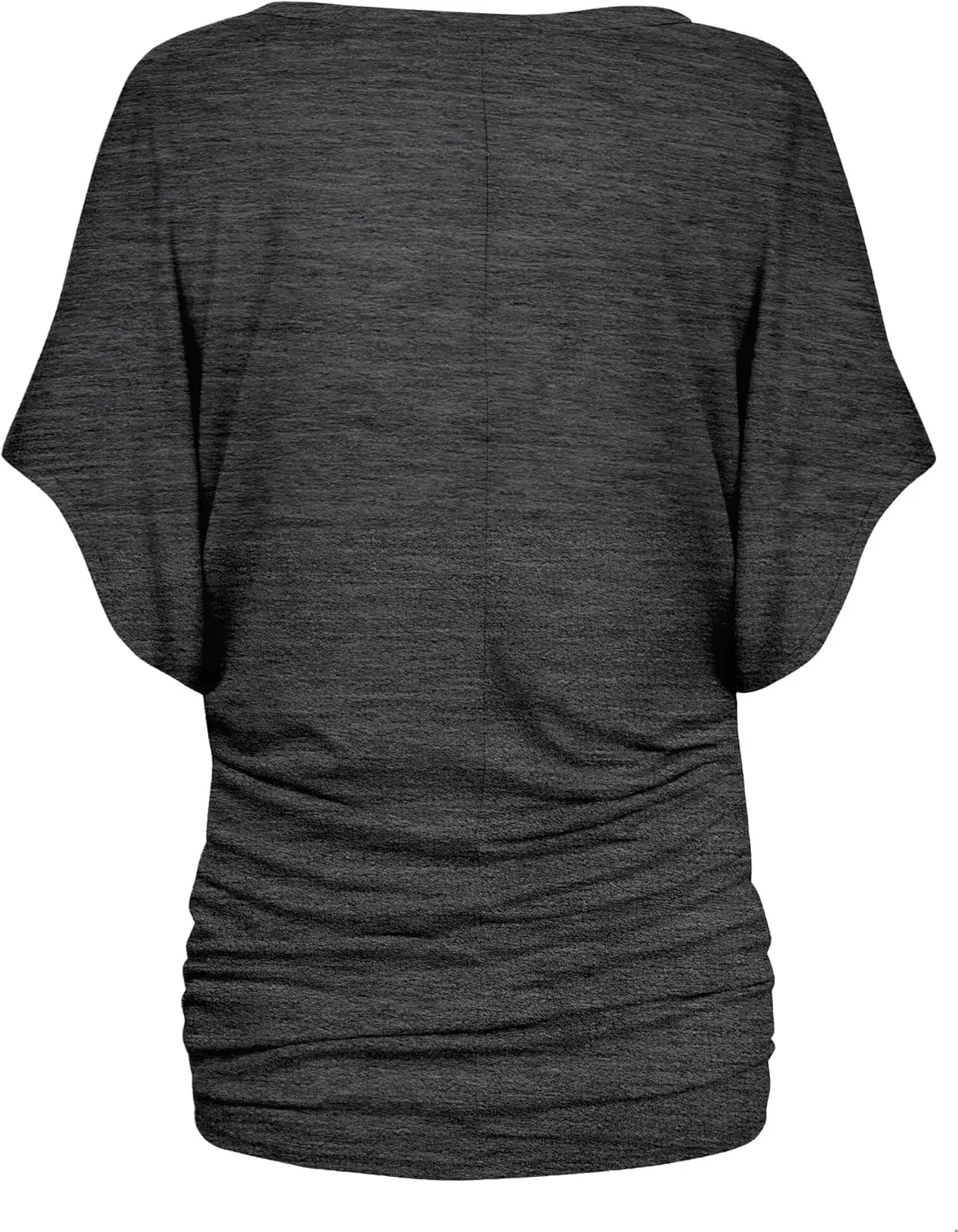 Hybrid & Company Womens Super Comfy Boat Neck Dolman Top Shirt