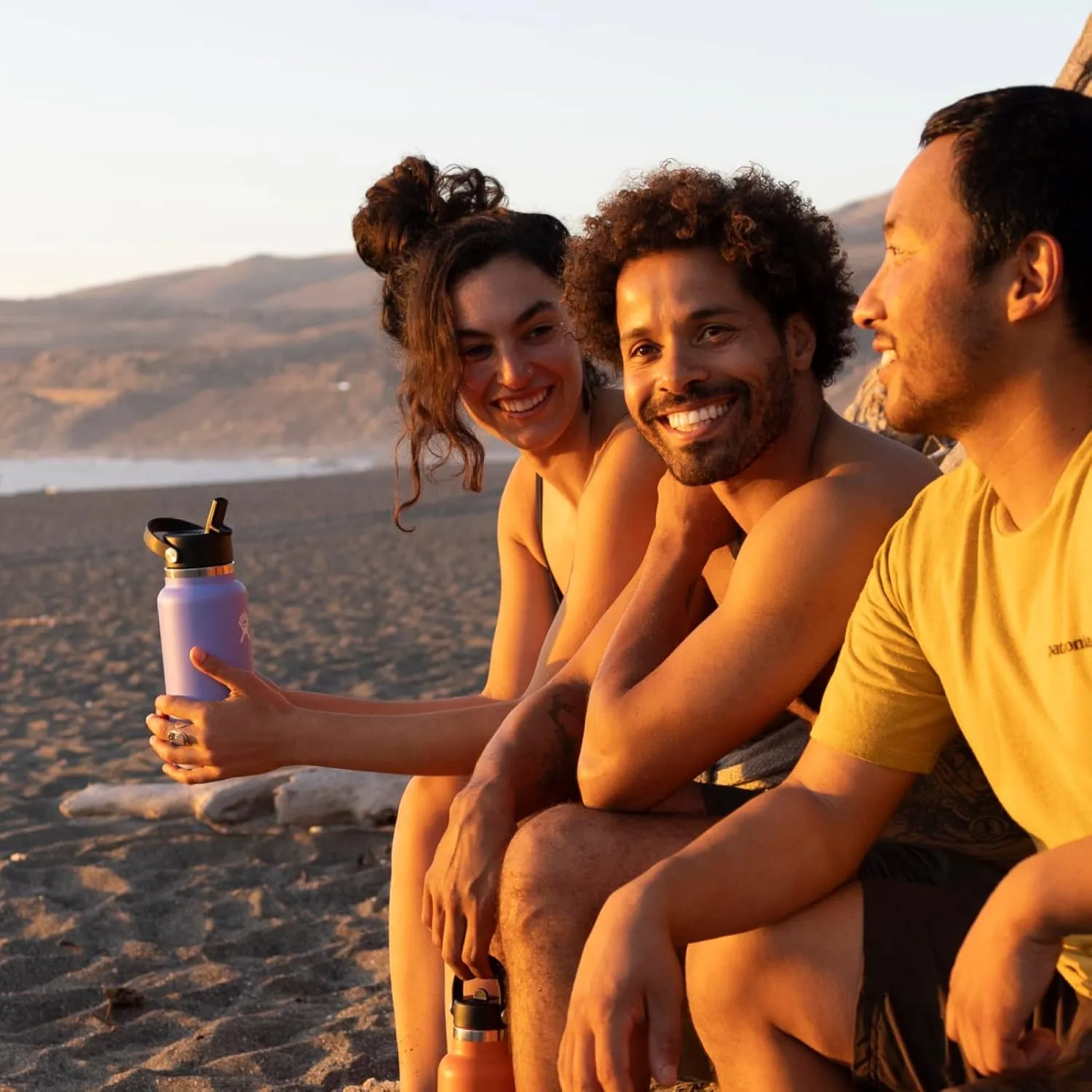 Hydro Flask Wide Flex Straw Cap Fir 32 Oz