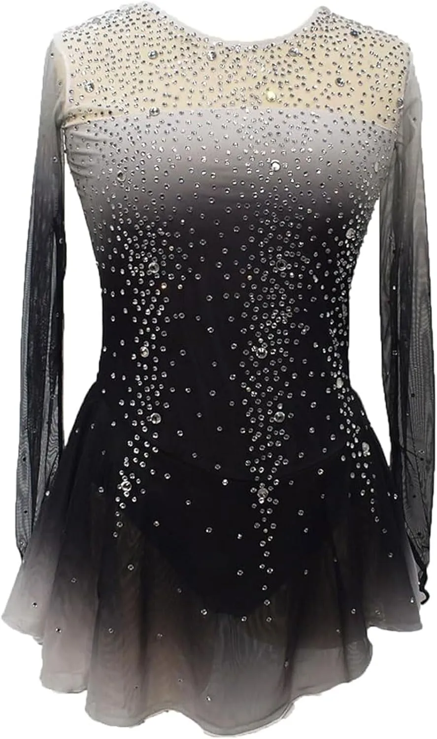 Ice Figure Skating Dress Crystal Roller Skate Performance Costume Professional Ballet Competition Clothing