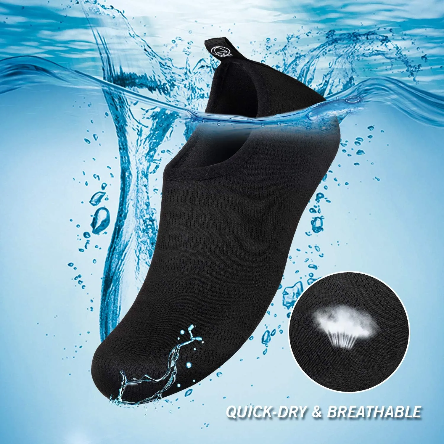 IceUnicorn Water Shoes Men Women Beach Swim Aqua Barefoot Socks Pool Quick Dry Yoga