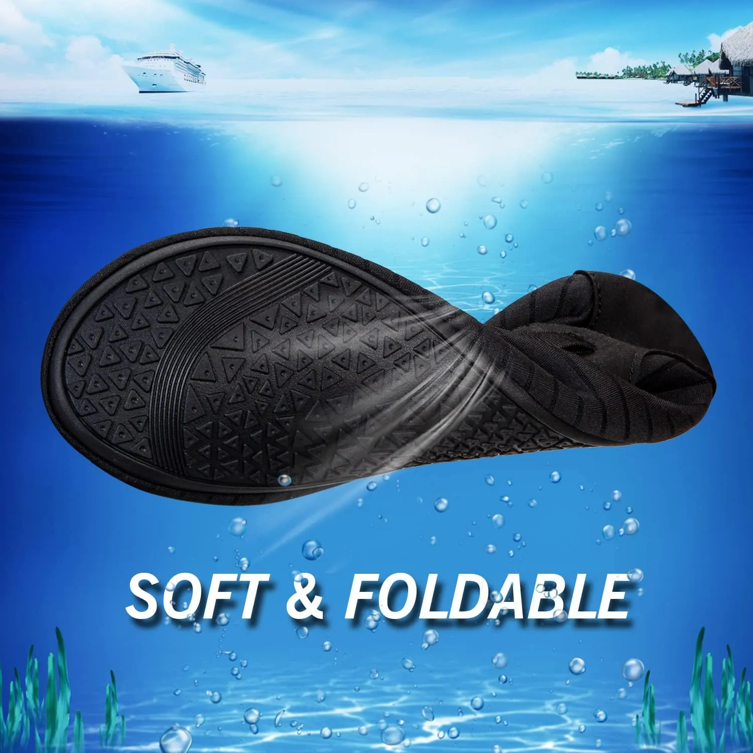 IceUnicorn Water Shoes Men Women Beach Swim Aqua Barefoot Socks Pool Quick Dry Yoga