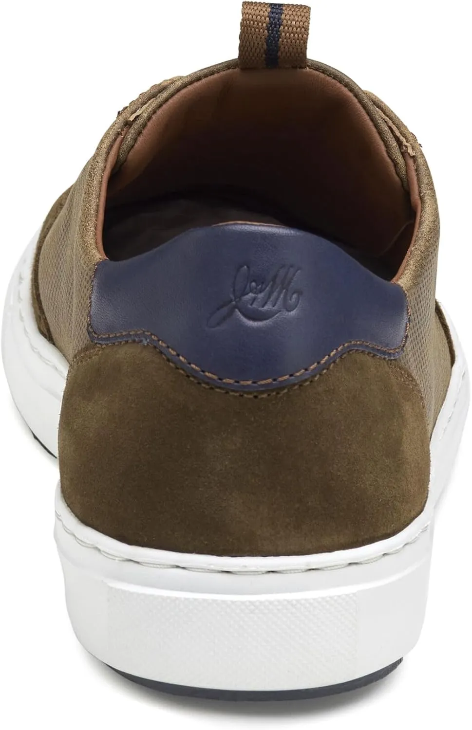 Johnston & Murphy Anson Stretch Lace-to-Toe Slip-On Casual Sneaker