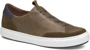 Johnston & Murphy Anson Stretch Lace-to-Toe Slip-On Casual Sneaker