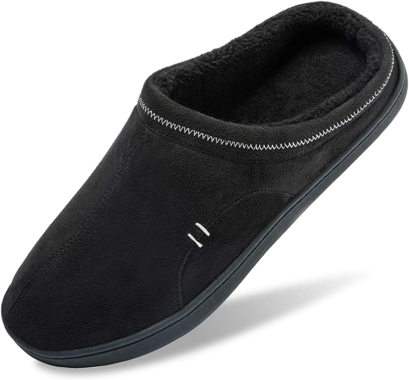 Josaywin Men's Memory Foam slippers Soft Plush Fleece Lining Slip On Indoor Outdoor House Shoes