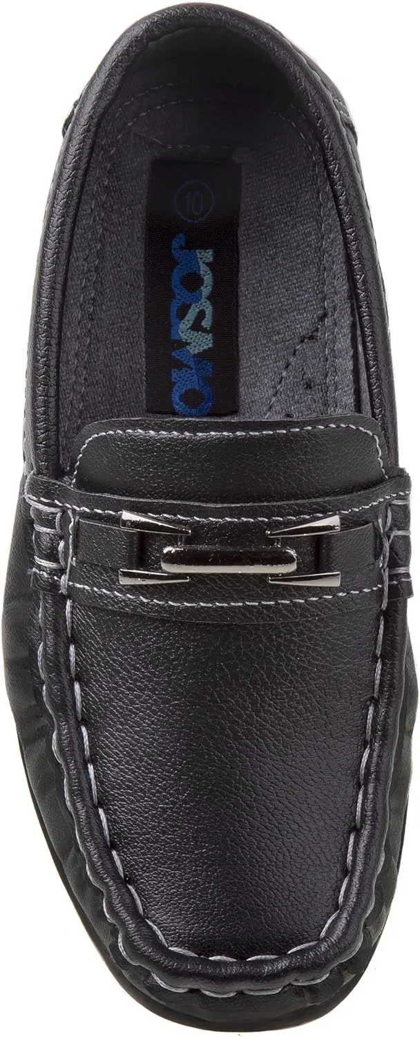 Josmo Mens Moccasin Loafers Slip On Boat Shoe - Casual Dress Penny Driving Shoes (Adults Size)