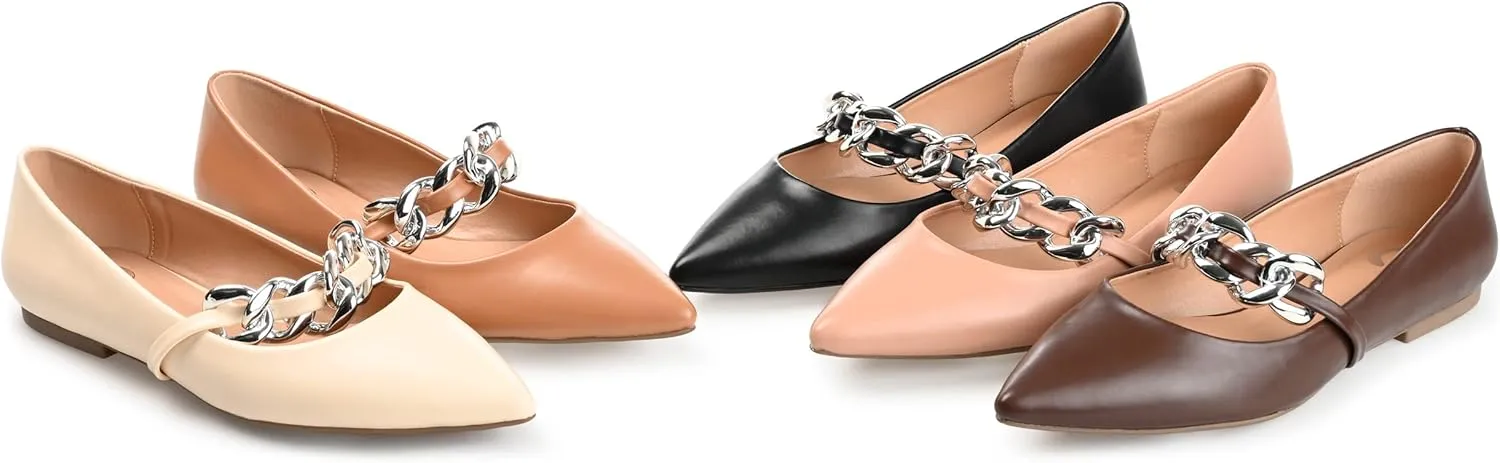 Journee Collection Women's Metinaa Flat Ballet