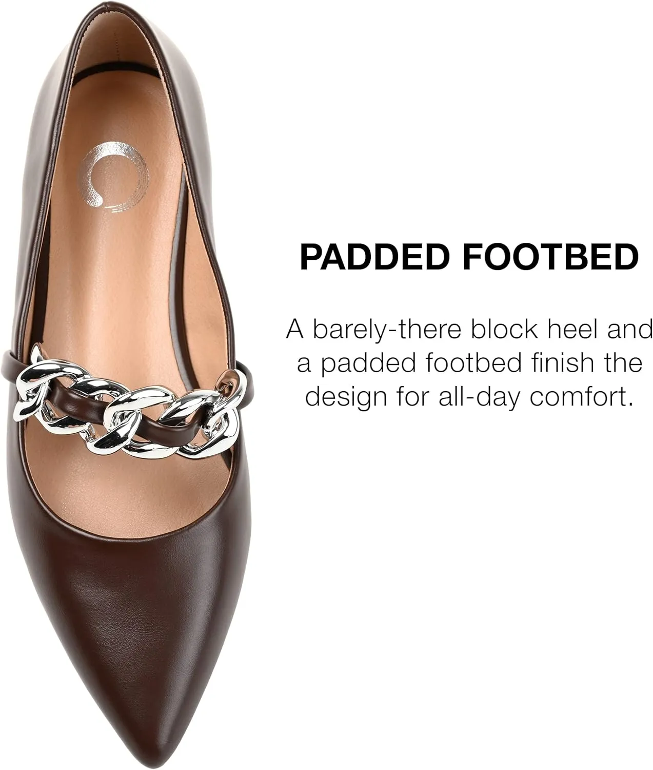 Journee Collection Women's Metinaa Flat Ballet