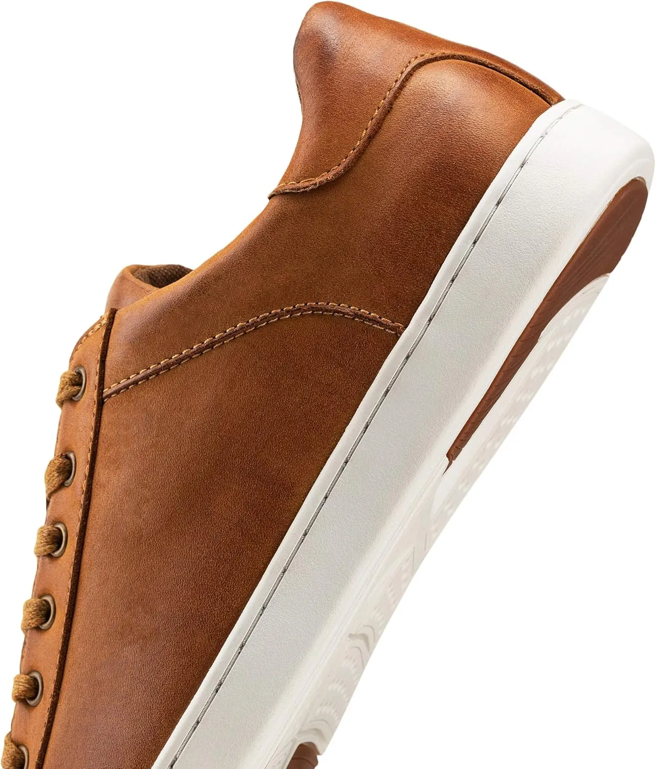 Jousen Men' s Casual Shoes Leather Dress Sneakers Business Casual Shoes for Men Breathable Fashion Sneakers