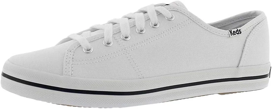 Keds Women's Kickstart CVO Fashion Sneaker White 6.5 Medium US
