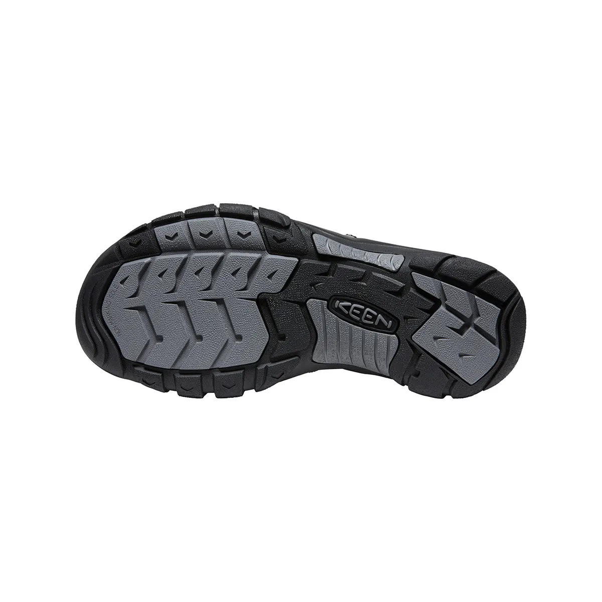KEEN 1022252 Men's Newport H2 - Black/Steel Grey