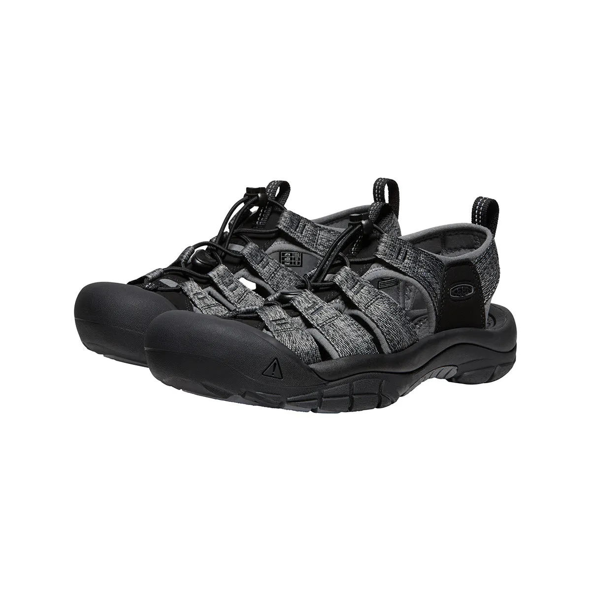 KEEN 1022252 Men's Newport H2 - Black/Steel Grey