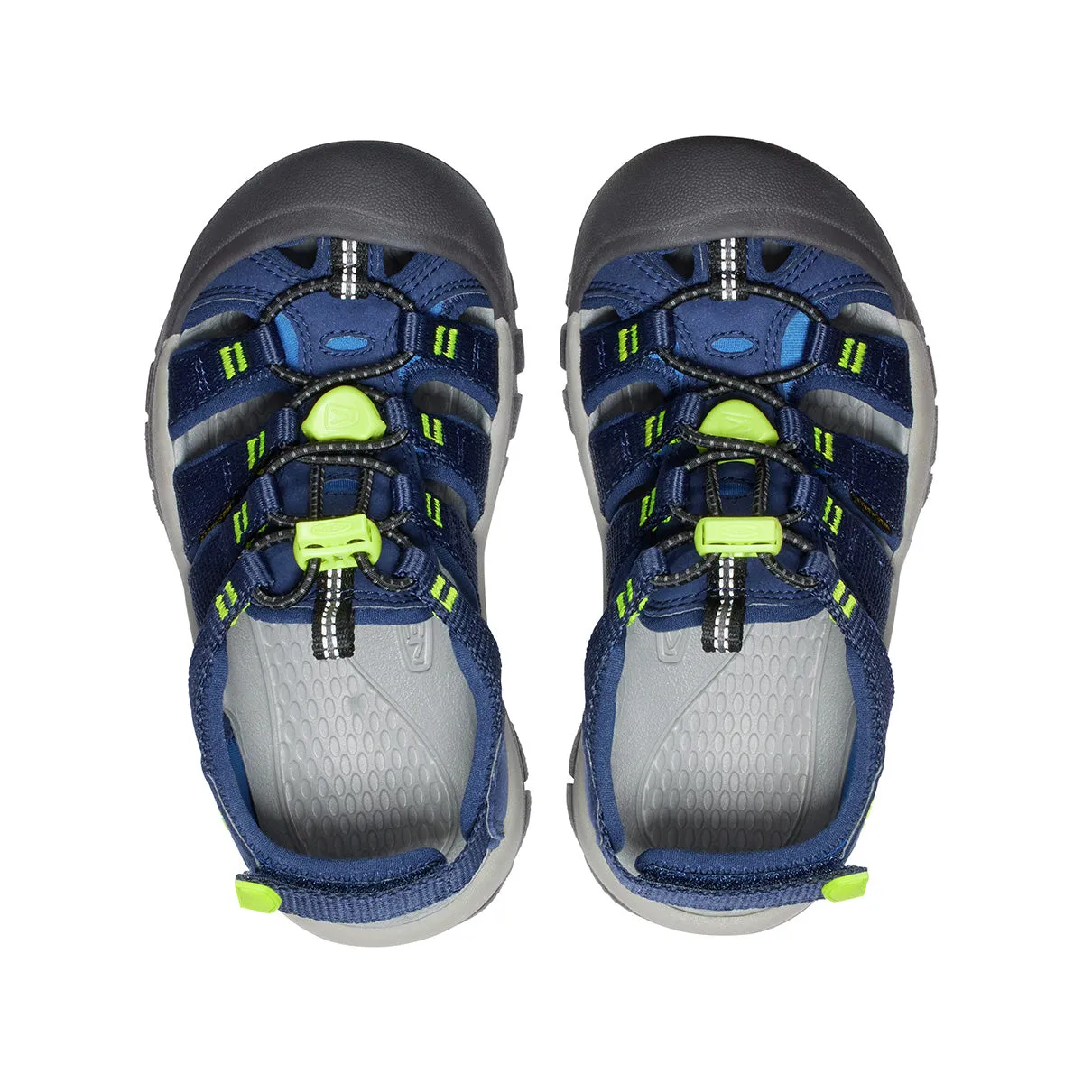 KEEN 1028781 Little Kids' Newport Boundless Sizes 8-13 Naval Academy