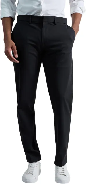 Kenneth Cole Men's Slim Fit Technicole Stretch Performance Casual Pant