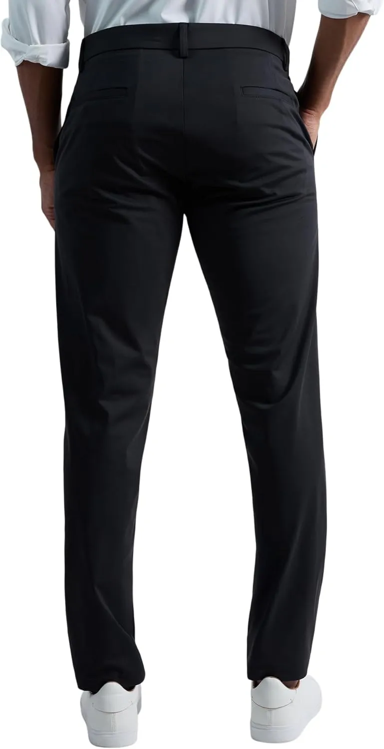 Kenneth Cole Men's Slim Fit Technicole Stretch Performance Casual Pant