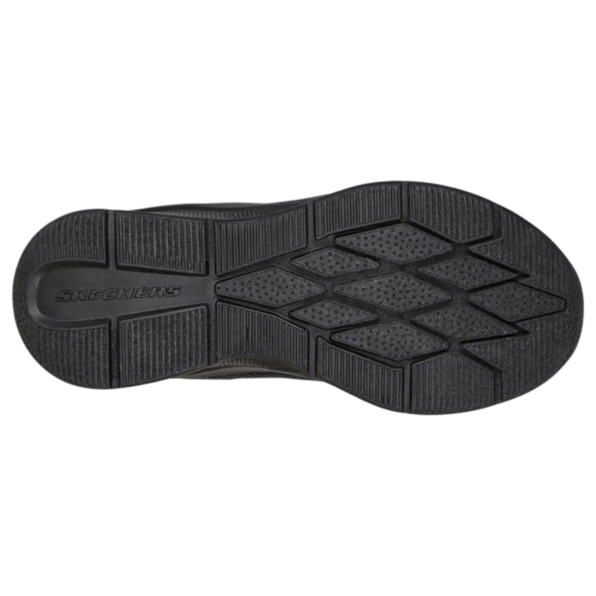 Kids Boys Skechers Microspec - Quick Sprint Shoes Black/Black