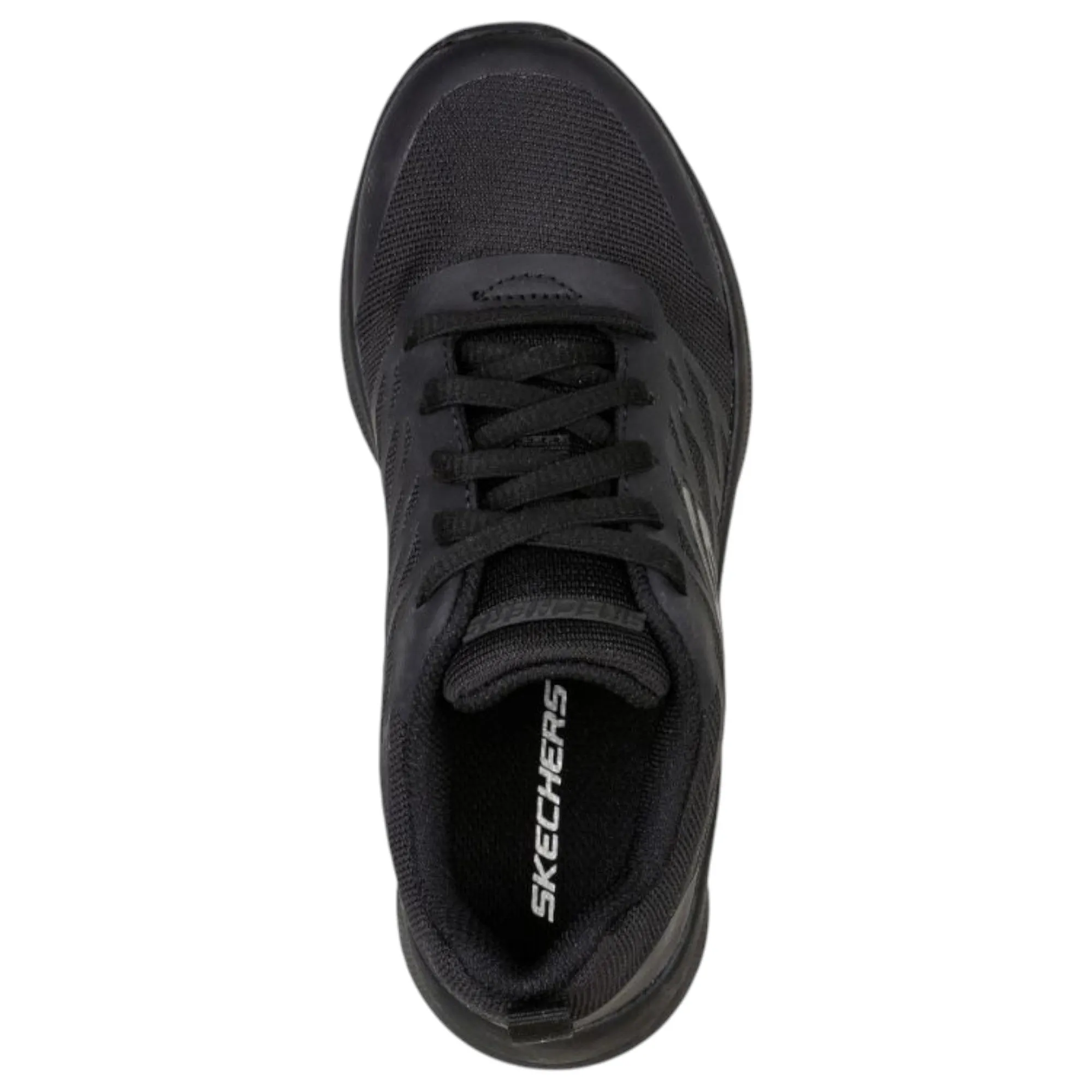 Kids Boys Skechers Microspec - Quick Sprint Shoes Black/Black