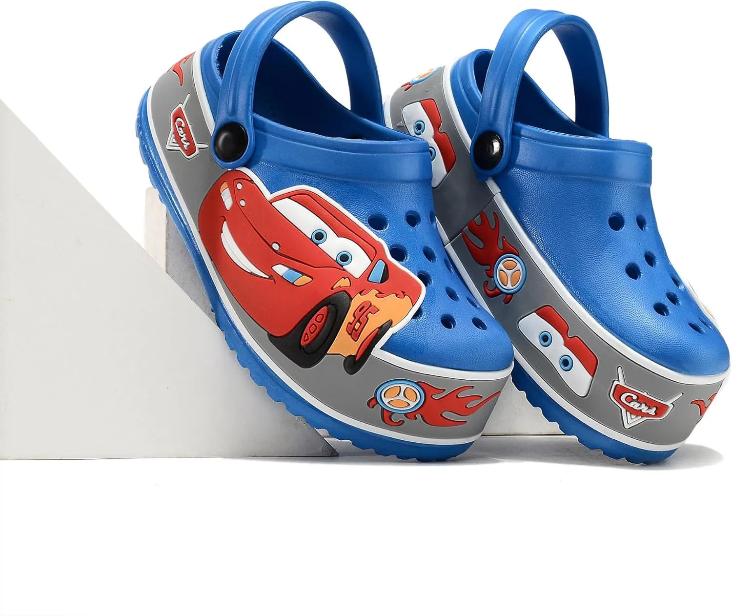Kids Clogs Shoes Cute Cartoon Slip On Garden Clogs Shoes Toddlers Slippers Sandals Soft Sole Shower Slides Water Shoes