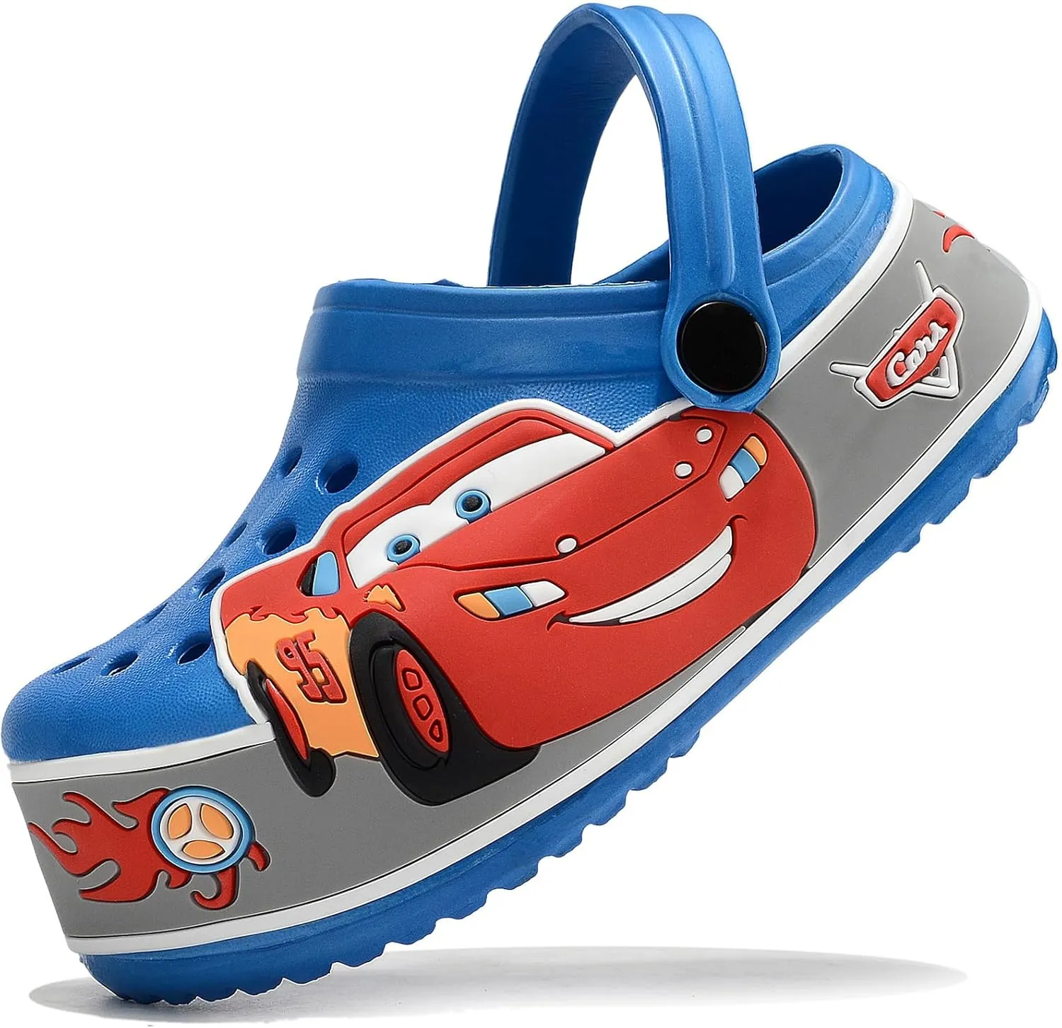 Kids Clogs Shoes Cute Cartoon Slip On Garden Clogs Shoes Toddlers Slippers Sandals Soft Sole Shower Slides Water Shoes