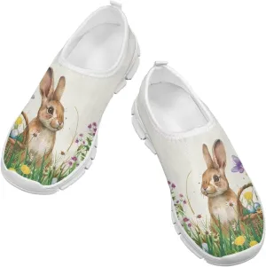 Kids Fashion Athletic Girls Tennis Shoes Lightweight Novelty Slip On Sneakers Holiday Themed Shoes